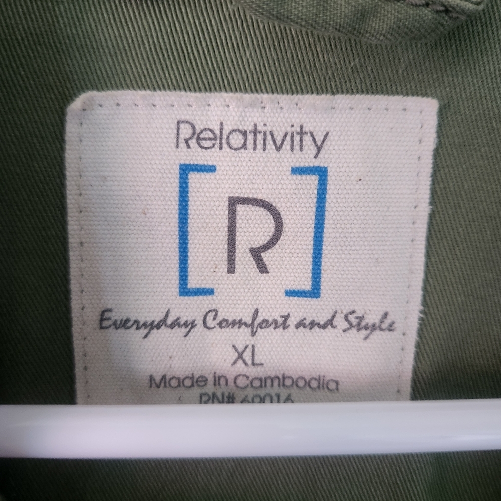 Relativity Button-Up Jacket - Picture 5 of 11